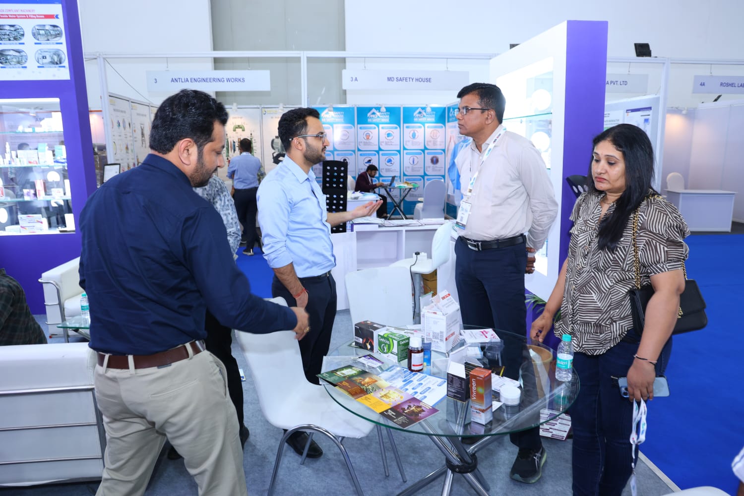 Exhibition floor